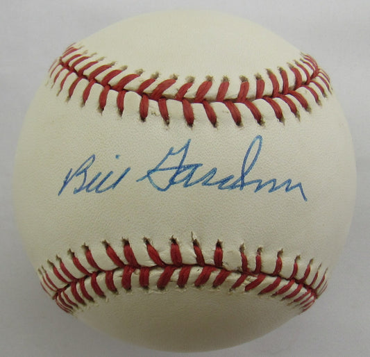 Bill Gardner Signed Auto Rawlings Baseball B165