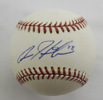 Aaron Heilman Signed Auto Rawlings Baseball B165