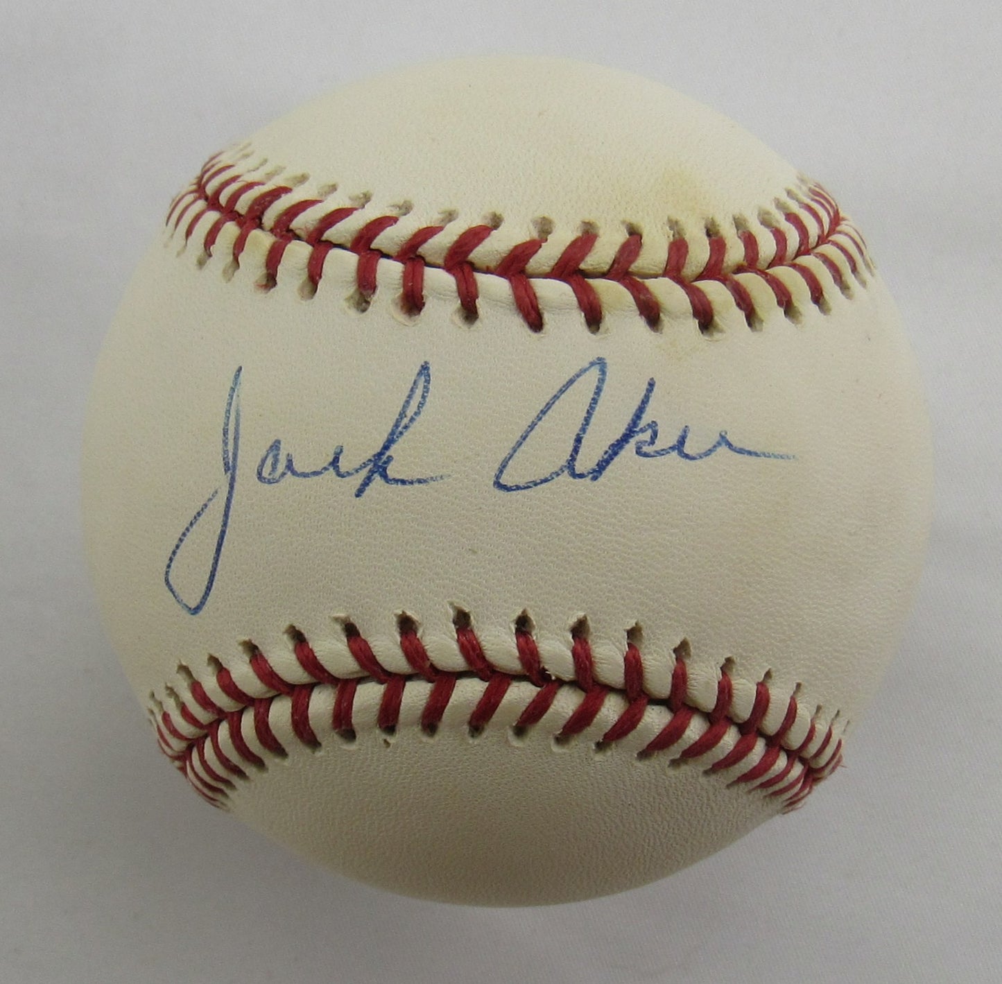 Jack Aker Signed Auto Rawlings Baseball B165