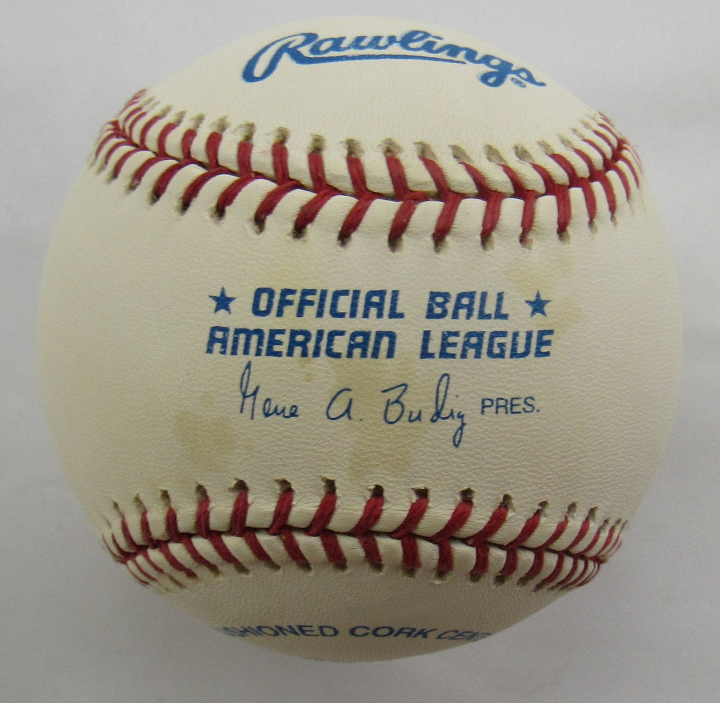 Jack Aker Signed Auto Rawlings Baseball B165