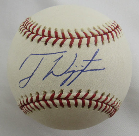 Ty Wigginton Signed Auto Rawlings Baseball B165