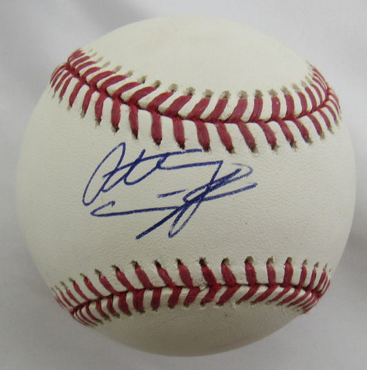 Anthony Seigler Signed Auto Rawlings Baseball B165