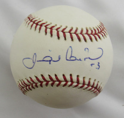 Miguel Cairo Signed Auto Rawlings Baseball B165