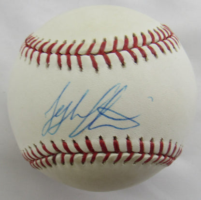 Tyler Austin Signed Auto Rawlings Baseball B165