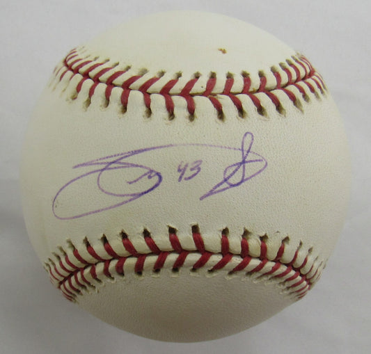 Scott Proctor Signed Auto Rawlings Baseball B166