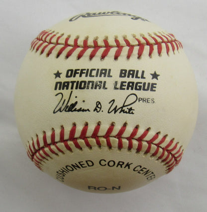 Javier Lopez Signed Auto Rawlings Baseball B166