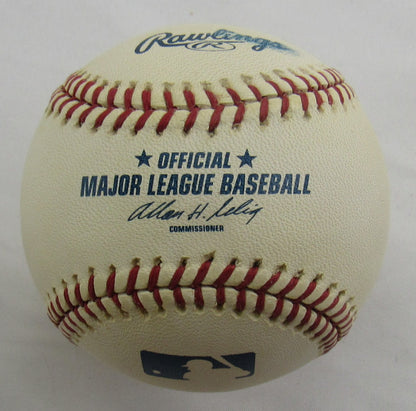 Andre Thorton Signed Auto Rawlings Baseball B166