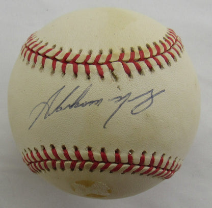 Abraham Nunez Signed Auto Rawlings Baseball B166