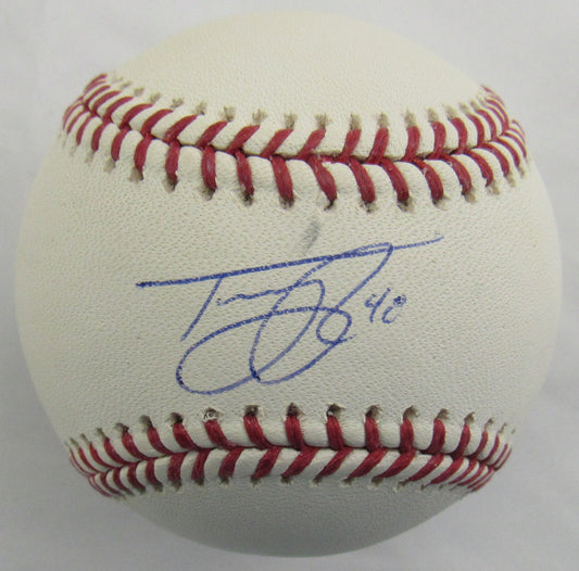 Tommy Kahnie Signed Auto Rawlings Baseball Steiner Hologram B167