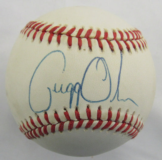 Greg Olson Signed Auto Rawlings Baseball JSA EE64692 B167