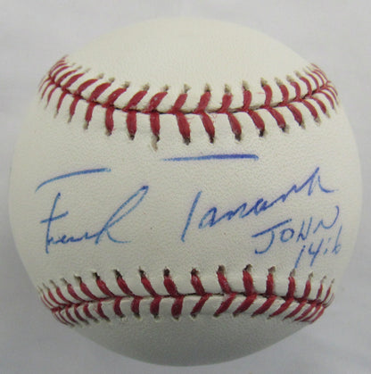 Frank Tanana Signed Auto Rawlings Baseball JSA EE30751 B167