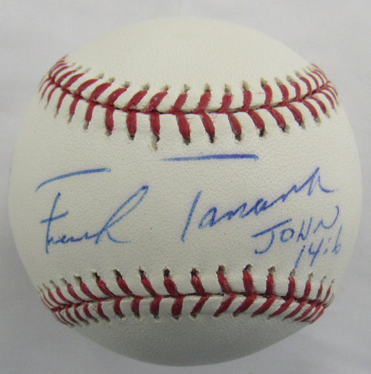 Frank Tanana Signed Auto Rawlings Baseball JSA EE30751 B167