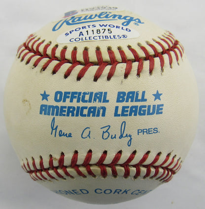 Marty Cordova Signed Auto Rawlings Baseball Beckett H93939 B167