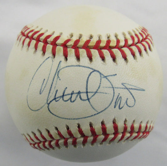 Chuck Finley Signed Auto Rawlings Baseball JSA DD73490 B167