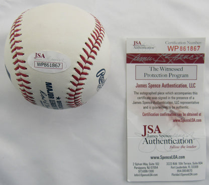 Lenny Dykstra Signed Auto Rawlings Baseball JSA WP861867 B167