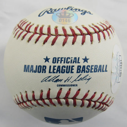Scott Kazmir Signed Auto Rawlings Baseball JSA DD73491 B167