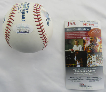 Scott Kazmir Signed Auto Rawlings Baseball JSA DD73491 B167