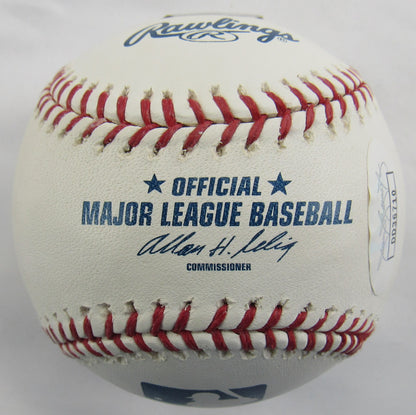 Jeffery Leonard Signed Auto Rawlings Baseball JSA DD36710 B167