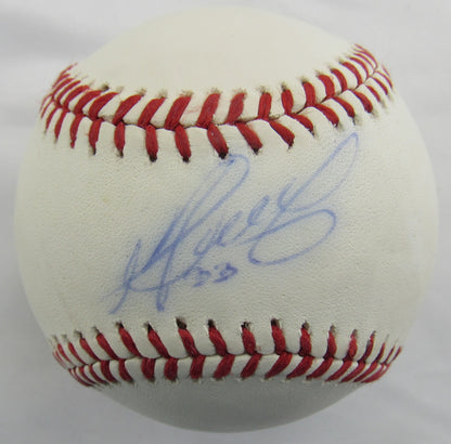 Martin Perez Signed Auto Rawlings Baseball JSA W474954 B167