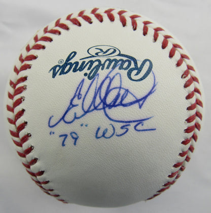 Steve Blass Manny Sanguillen Signed Auto Rawlings Baseball JSA DD37655 B167