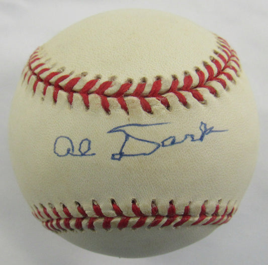 Al Dark Signed Auto Rawlings Baseball Beckett H97022 B167
