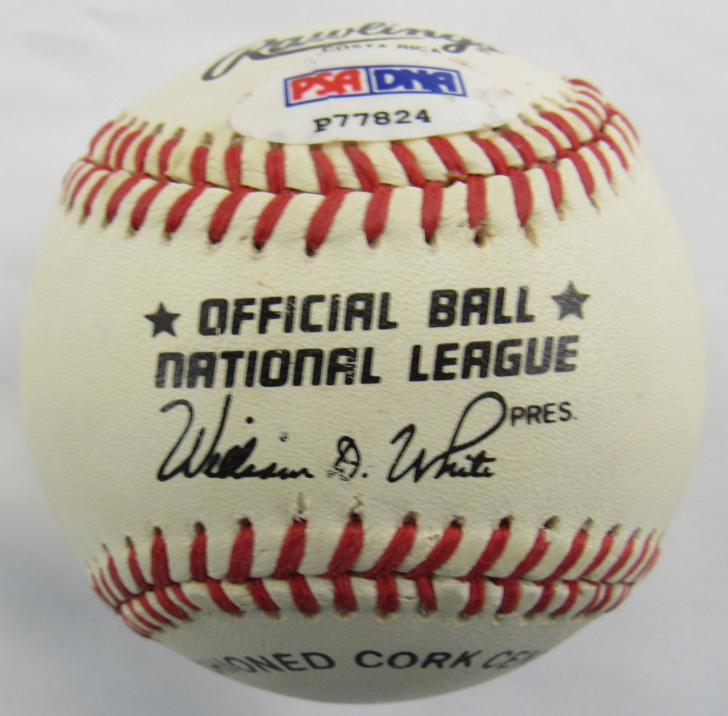 Willard Marshall Signed Auto Rawlings Baseball PSA P77824 B168