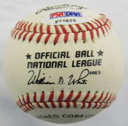 Willard Marshall Signed Auto Rawlings Baseball PSA P77824 B168