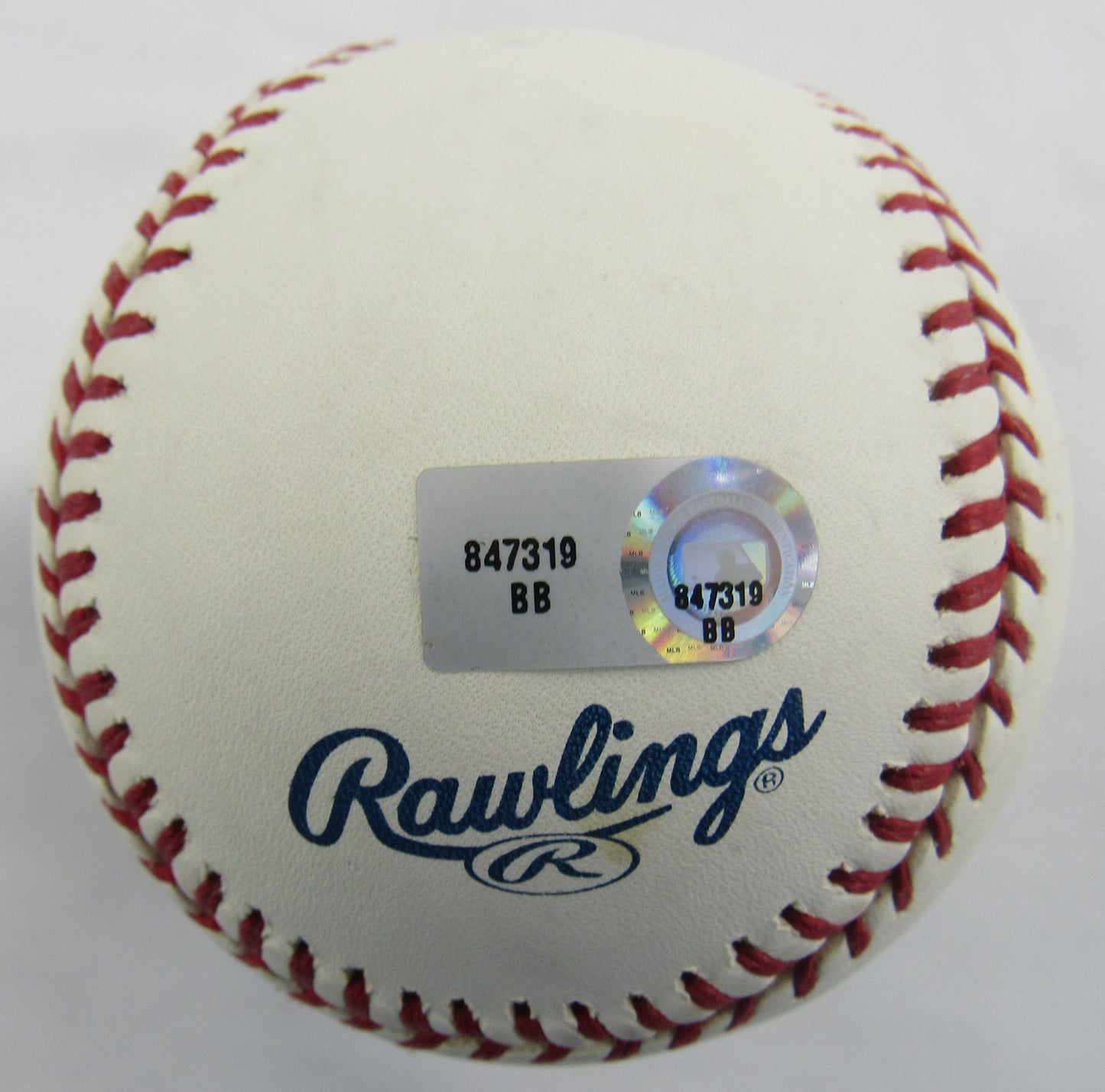 Micah Owings Signed Auto Rawlings Baseball MLB Hologram B168