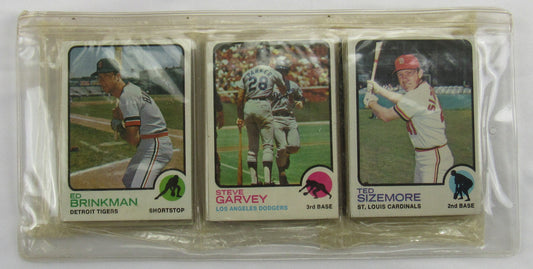 1973 Topps Baseball Card Rack Pack - Steve Garvey on Top - Read Notes