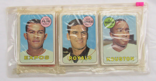 1969 Topps Baseball Card Rack Pack  - Joe Morgan on Top - Read Notes