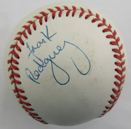 Frank Rodriguez Signed Auto Rawlings Baseball B169