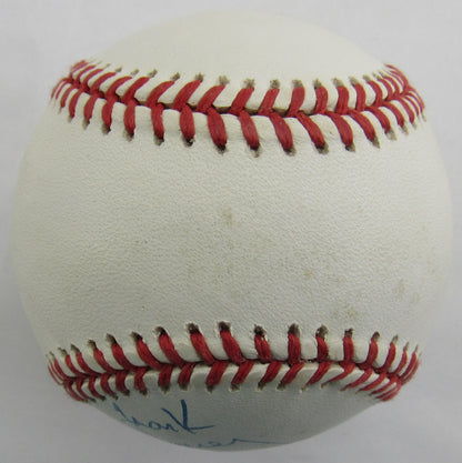Frank Rodriguez Signed Auto Rawlings Baseball B169