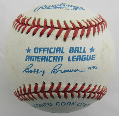 Frank Rodriguez Signed Auto Rawlings Baseball B169