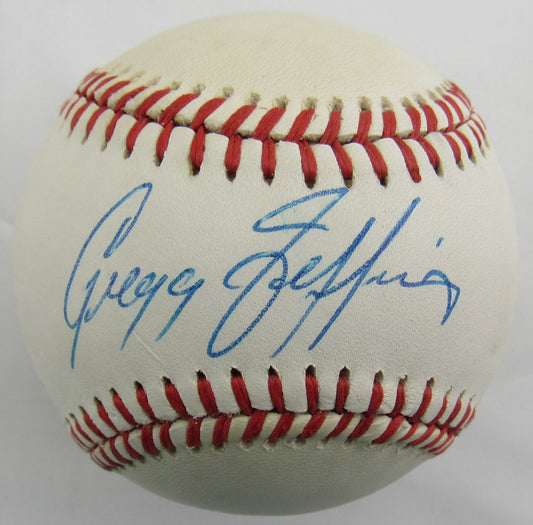 Gregg Jefferies Signed Auto Rawlings Baseball B169