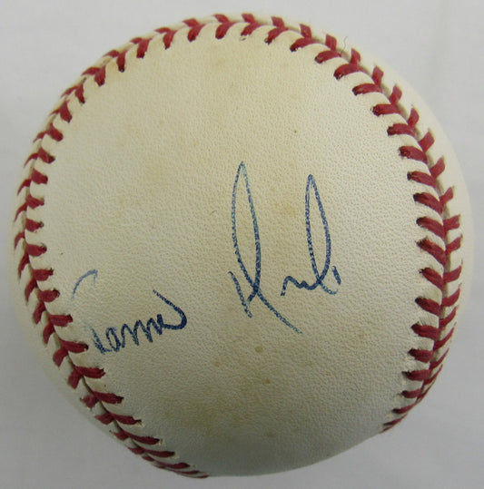 Ramiro Mendoza Signed Auto Rawlings Baseball B169