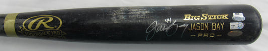 Jason Bay Signed Rawlings Game Used Baseball Bat MLB Holo