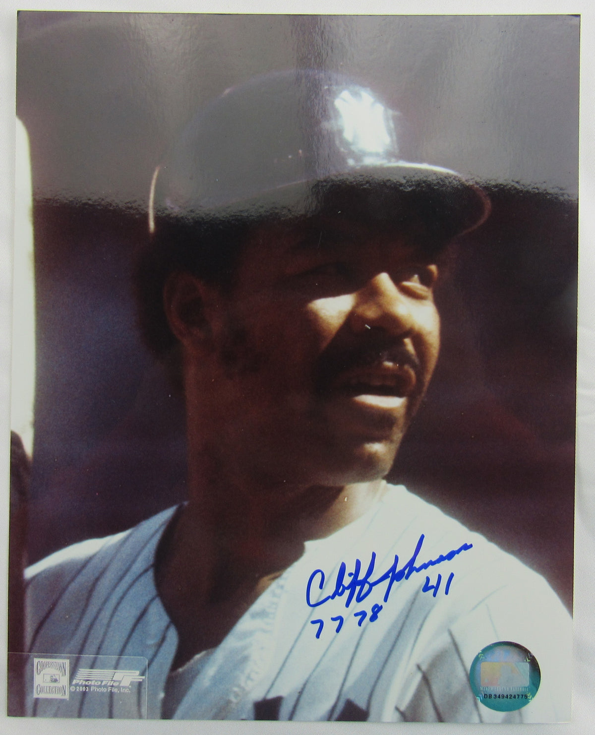 Cliff Johnson Signed Auto 8x10 Photo