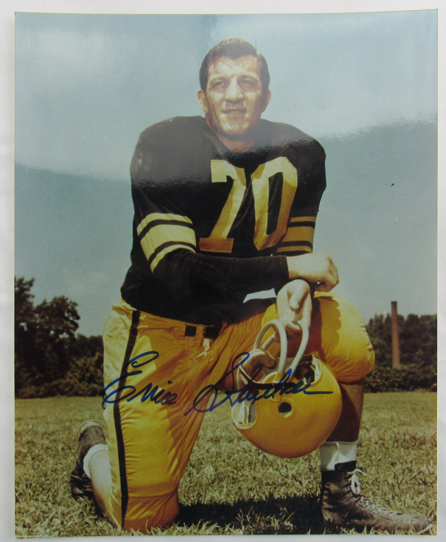Ernie Stautner Signed Auto 8x10 Photo