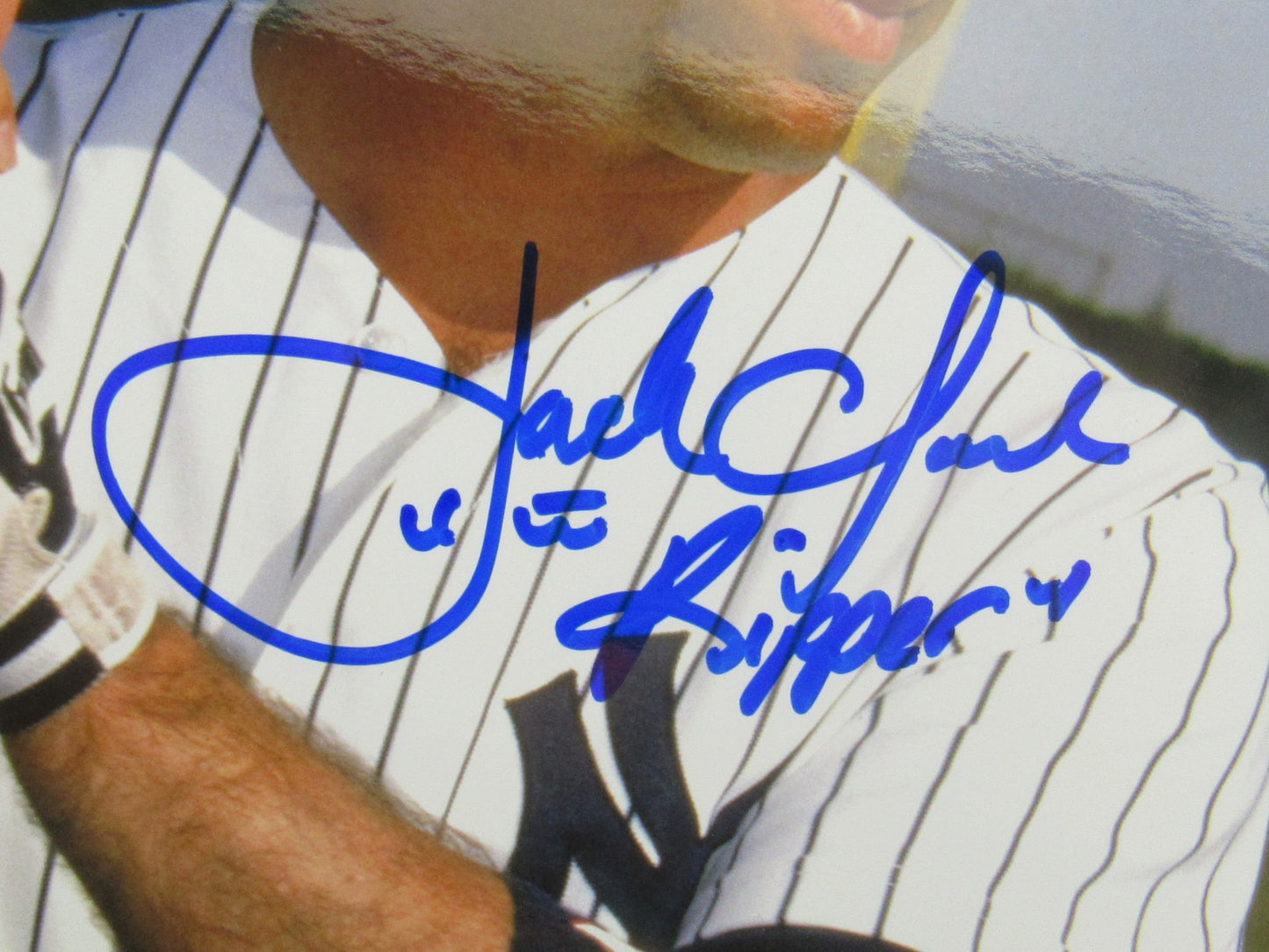 Jack Clark Signed Auto 8x10 Photo