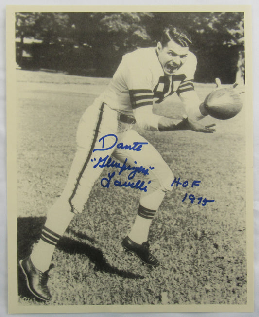 Dante Lavelli Signed Auto 8x10 Photo