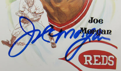 Joe Morgan Signed Auto Autograph Postcard JSA U22590