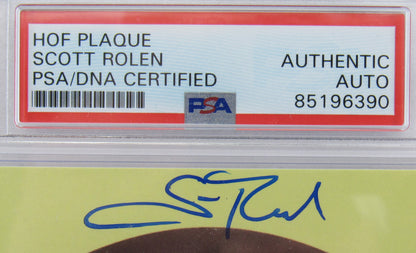 Scott Rolen Signed Auto Autograph HOF Plaque PSA/DNA Encapsulated