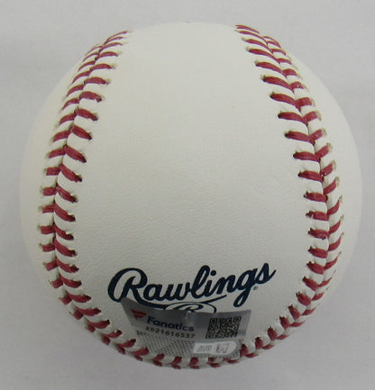 CC Sabathia Signed Auto Autograph Rawlings Baseball Fanatics Hologram