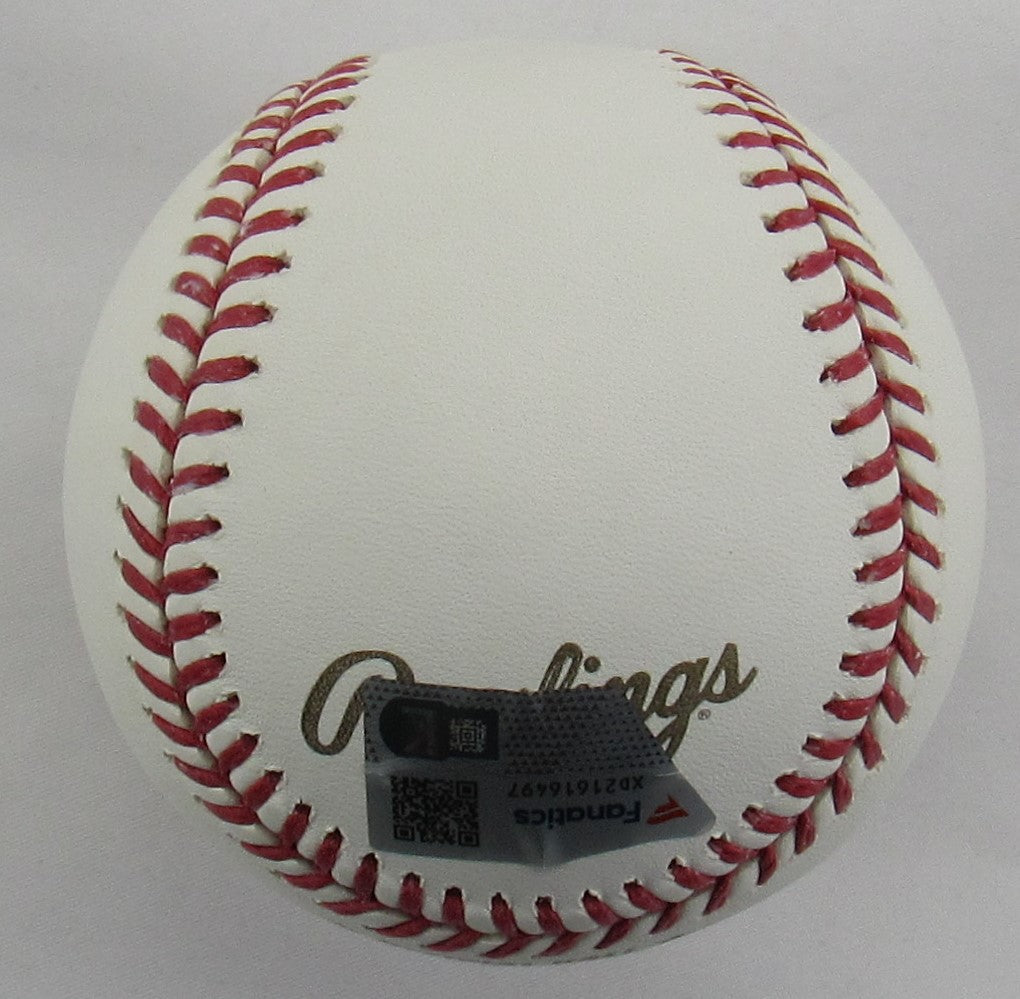 CC Sabathia Signed Auto Autograph World Series Rawlings Baseball Fanatics Hologram