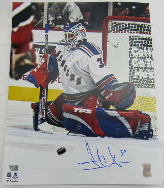 Henrik Lundqvist Signed Auto Autograph 16x20 Photo Fanatics Hologram