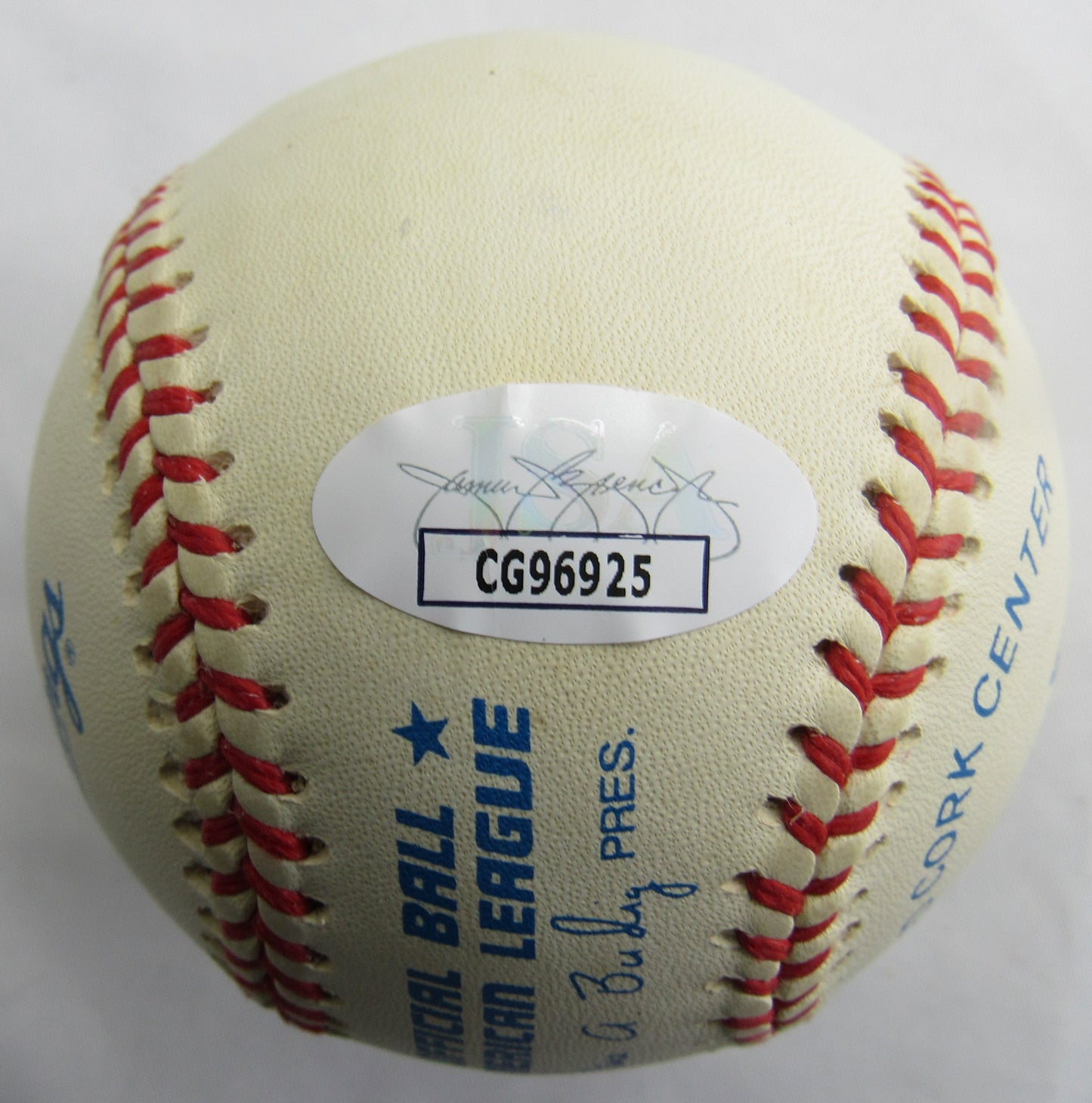 Warren Spahn Signed Auto Baseball JSA CG96925 - Pristine Sold 11-6