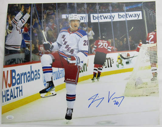 Jimmy Vesey Signed Auto Autograph 16x20 Photo JSA Certified II