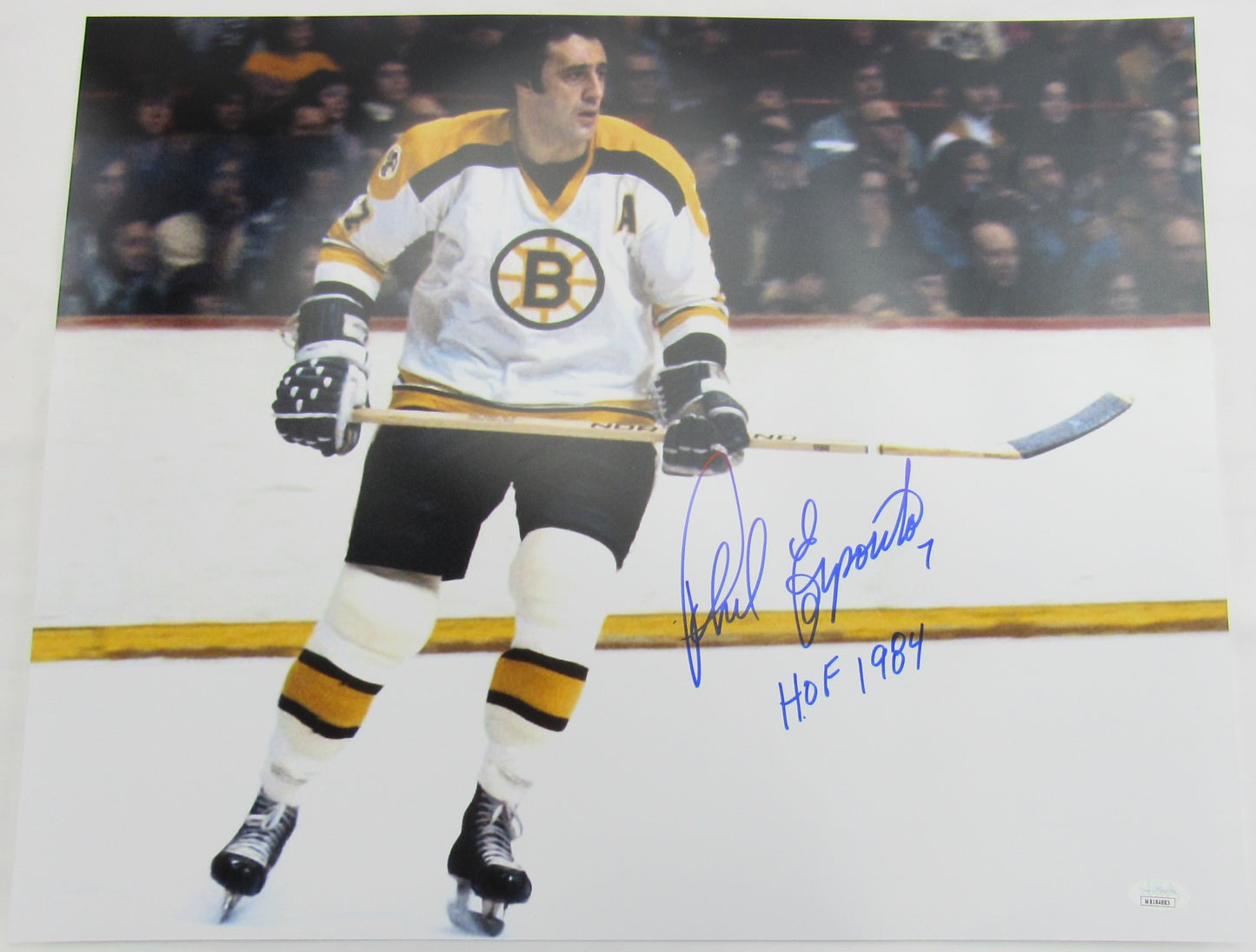 Phil Esposito Signed Auto Autograph w/ HOF Insc 16x20 Photo JSA Certified