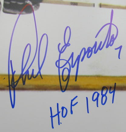 Phil Esposito Signed Auto Autograph w/ HOF Insc 16x20 Photo JSA Certified