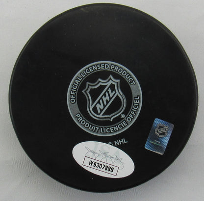 Phil Esposito Signed Auto Autograph Rangers Logo Hockey Puck JSA Certified